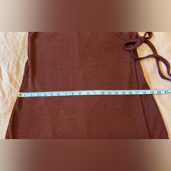 Madewell Ribbed Knit Wrap Dress - Size Medium - Picture 12 of 13